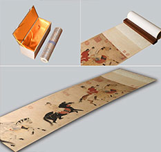 酒泉馆藏书画复制博物馆书画复制服务